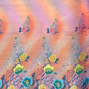 Material textil Voal Imprimat, 1.50m (la metru) Cod:2350 - Img 2