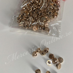 Nasturi Cu Picior, Plastic, 0.9cm, (50bucati/pachet) Cod:2507 - Img 3
