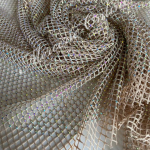 Plasa Elastica cu Strasuri, 150x50cm (la bucata) Cod:2269 - Img 3