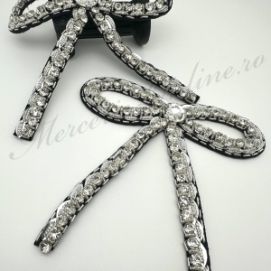 Aplicatie Funda cu cristale, cca 15x16cm , (la bucata) Cod:3505