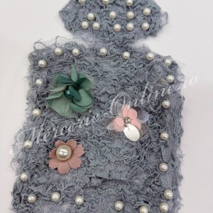 Aplicatie Textila, cca 23x15cm, (la bucata) Cod:3748