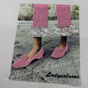 Aplicatie Textila, cca 25x20cm, (la bucata) Cod:3807 - Img 2