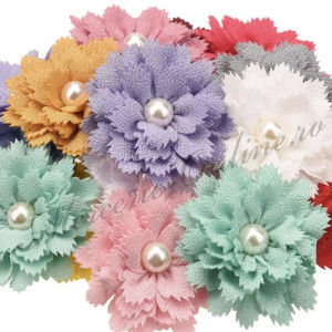 Aplicatie textila flori, (la bucata) Cod:2775
