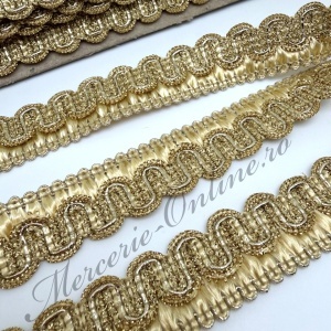 Banda pasmanterie lurex, cca 2cm (la metru) Cod:3738 - Img 2
