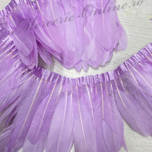 Banda pene porumbel, Rose Lila (la metru) Cod:2820 - Img 2