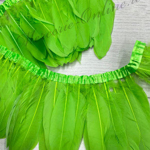 Banda pene porumbel, Verde Lime (la metru) Cod:2812 - Img 2