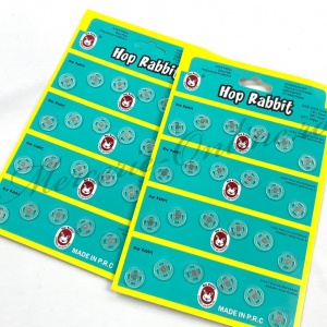Capse cusut plastic, 10mm (24bucati/set) Cod:1083