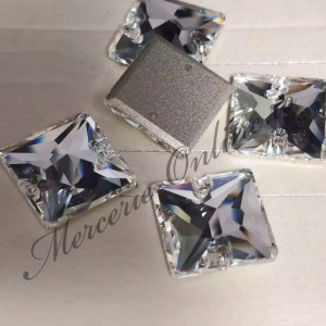 Cristale de cusut sticla, Crystal, 10mm (5bucati/pachet) Cod:2447