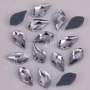 Cristale de Lipit forma Lacrima, 4x8mm, (20bucati/pachet) Cod:2287 - Img 2