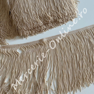 Franjuri, Bej, 20cm (la metru) Cod:1299
