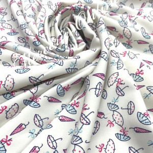 Material textil Barbie imprimat, 1.50m (la metru) Cod:1826