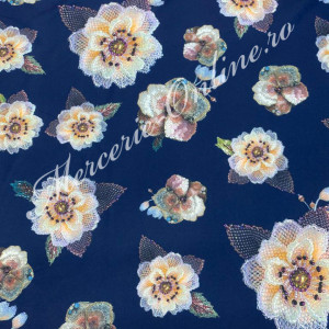 Material textil Barbie imprimat, 1.50m (la metru) Cod:2037 - Img 2