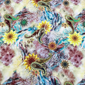 Material textil Vascoza Imprimata, 1.50m (la metru) Cod:1585 - Img 2