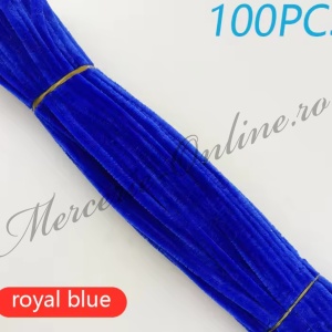 Sarma Plusata Colorata, Albastru Imperial, (100bucati/set) Cod:3938
