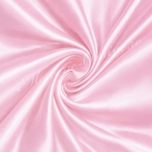 Satin Elastic Uni , Baby Pink, 1.50m (la metru) Cod:3792