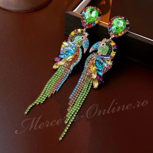 Accesorii Tip Cercel, 2.5x12.5cm, Multicolor, (2bucati/SET) Cod:3260