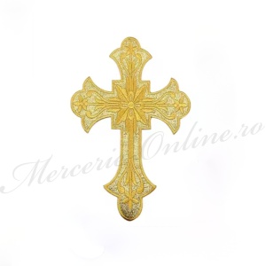 Aplicatie termoadeziva lurex, cca 12x8cm, (la bucata) Cod:3652 - Img 2