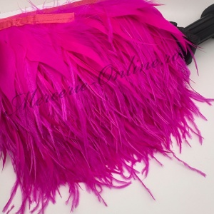 Banda pene cocos cu strut, Fucsia (la metru) Cod:0083