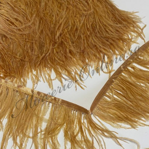 Banda pene strut, Gold, (la metru) Cod:2530 - Img 2
