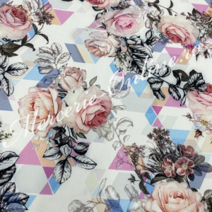 Material textil Barbie imprimat, 1.50m (la metru) Cod:1495 - Img 2