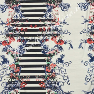 Material textil Barbie imprimat, 1.50m (la metru) Cod:1904 - Img 2