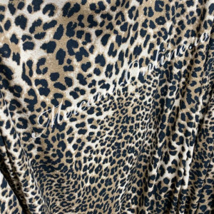 Material textil Bumbac cu Lycra Imprimat Animal Print, 1.60m (la metru) Cod:1539 - Img 3