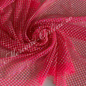 Plasa Elastica cu Strasuri, 150x50cm (la bucata) Cod:2269 - Img 5