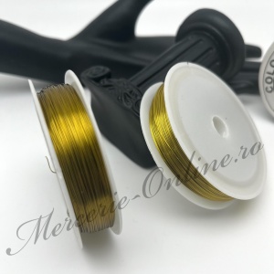 Sarma Modelaj, Argintiu, 0.4mm (50metri/rola) Cod:3371 - Img 2