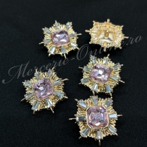 Accesorii Metalice pentru haine tip nasturi, cca 3cm (la bucata) Cod:4065 - Img 4