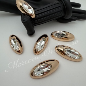 Accesorii Metalice pentru haine tip nasturi, (la bucata) Cod:3907