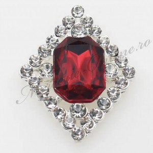 Aplicatie cusut strasuri, 30x23mm (2bucati/pachet) Cod:8050 - Img 3
