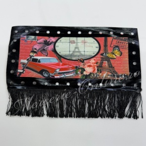 Aplicatie Textila, cca 23x11cm, (la bucata) Cod:3765