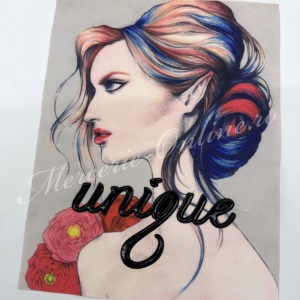 Aplicatie Textila, cca 28.5x22.5cm, (la bucata) Cod:3820