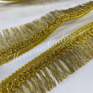 Banda pasmanterie galon cu franjuri, cca 3cm (13metri/rola) Cod:3229
