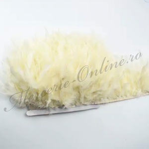 Banda pene curcan, Ivoire (la metru) Cod:4178