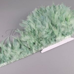 Banda pene curcan, Verde Prafuit Deschis (la metru) Cod:3324
