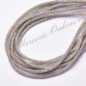 Banda Siret cu strasuri, cca 4mm, mai multe culori disponibile (la metru) Cod:2538 - Img 6