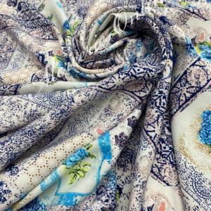Material textil Barbie imprimat, 1.50m (la metru) Cod:1822