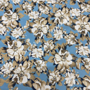 Material textil Blug imprimat, 1.50m (la metru) Cod:1929 - Img 2