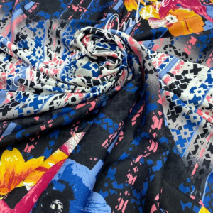 Material textil Pontiroma Imprimat, 1.50m (la metru) Cod:1616