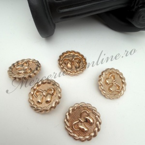 Nasturi Metalici cu Funda, 23mm (5bucati/set) Cod:3733
