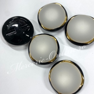 Nasturi Plastic, 18mm/30mm, Gri (la bucata) Cod:3187