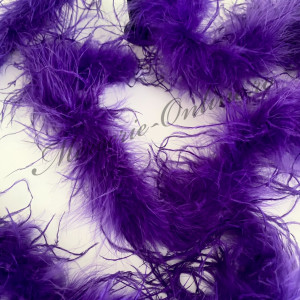 Sal din pene de strut, Mov (2yards/pachet) Cod:3032 - Img 2