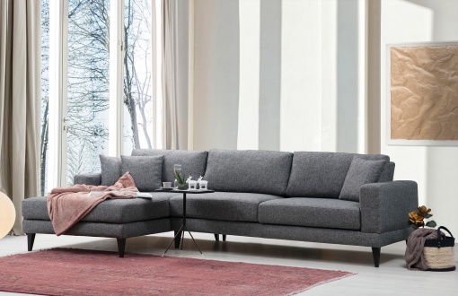 Canapea Extensibila Nordic Corner Left (Chl+3R)