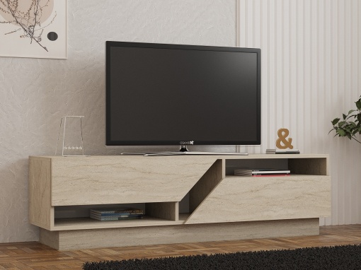 Comoda TV Koza - Travertine