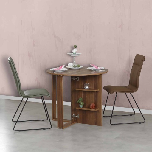 Masa Plianta Middle - Walnut