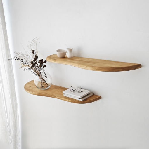 Raft perete Wavy 2 - Oak