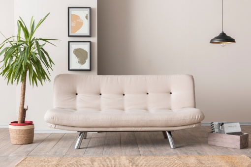 Canapea Extensibila Misa Small Sofabed v3 - Cream