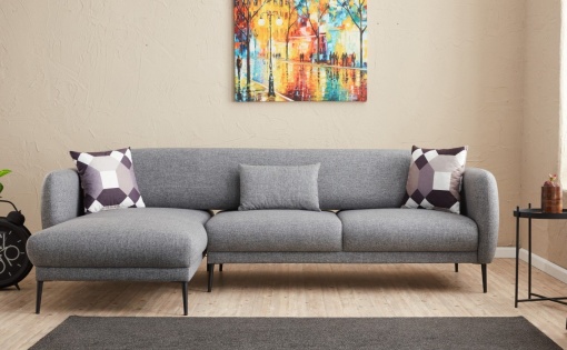 Canapea Extensibila Venus L - Grey
