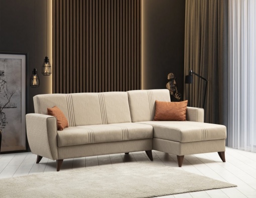 Canapea Extensibila Zaden - Beige